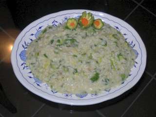 Risotto bianco-verde