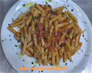 Penne all arrabbiata a modo mio